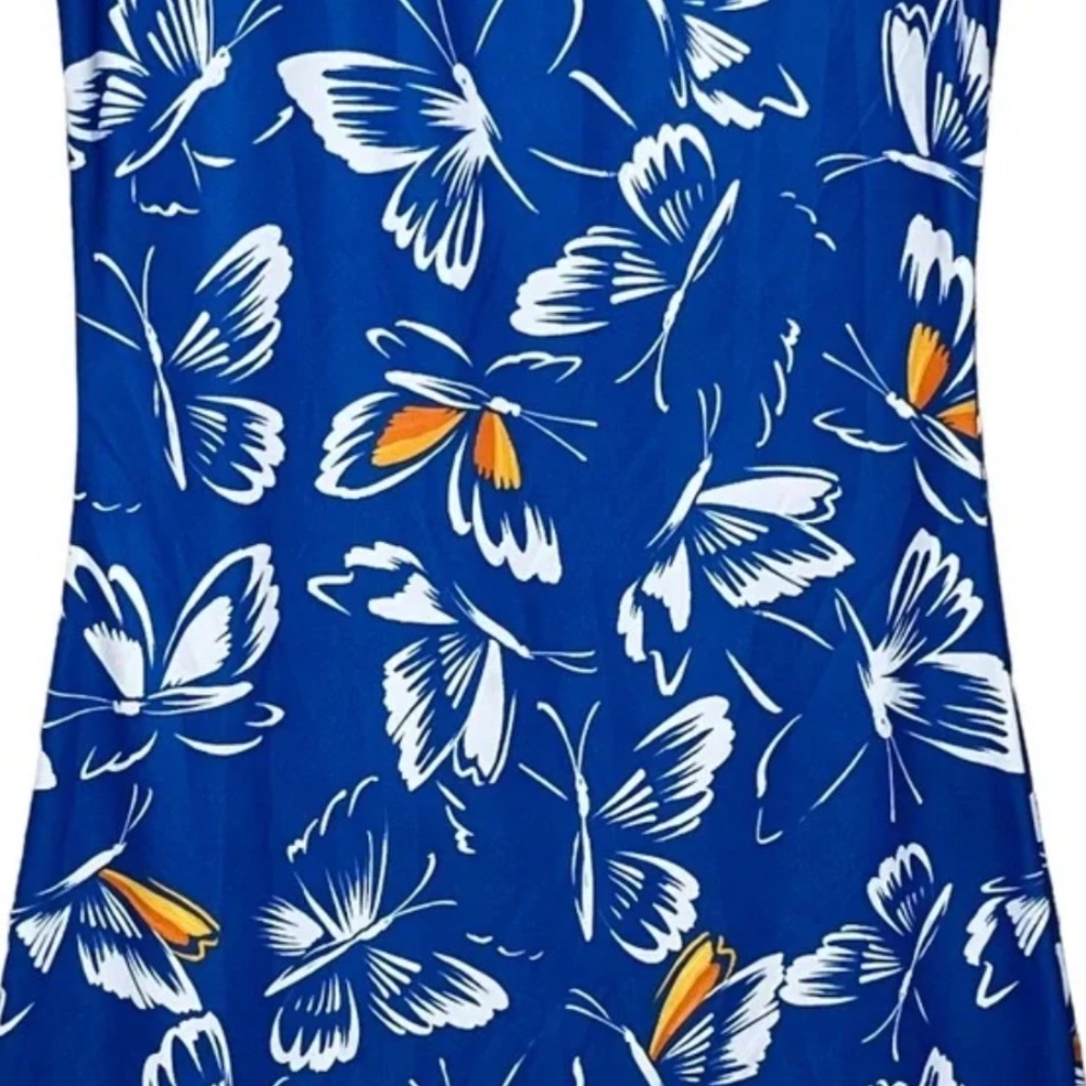 Adidas Farm Rio Butterfly Blue Mini Dress - Picture 4 of 5